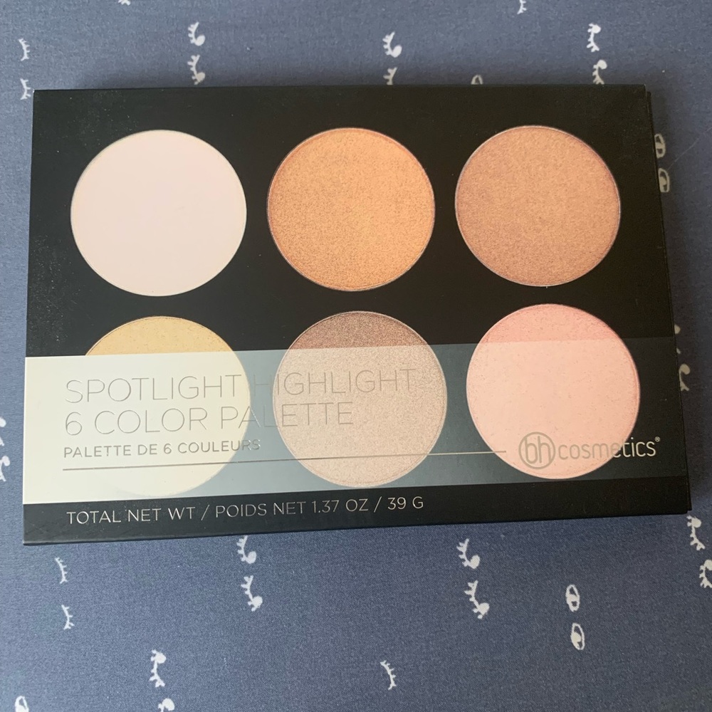 NEW BH Cosmetics Spotlight Highlight 6 Color Palette